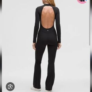 Lululemon Define Movknevk Openback Onesie black Sz 8 NWT